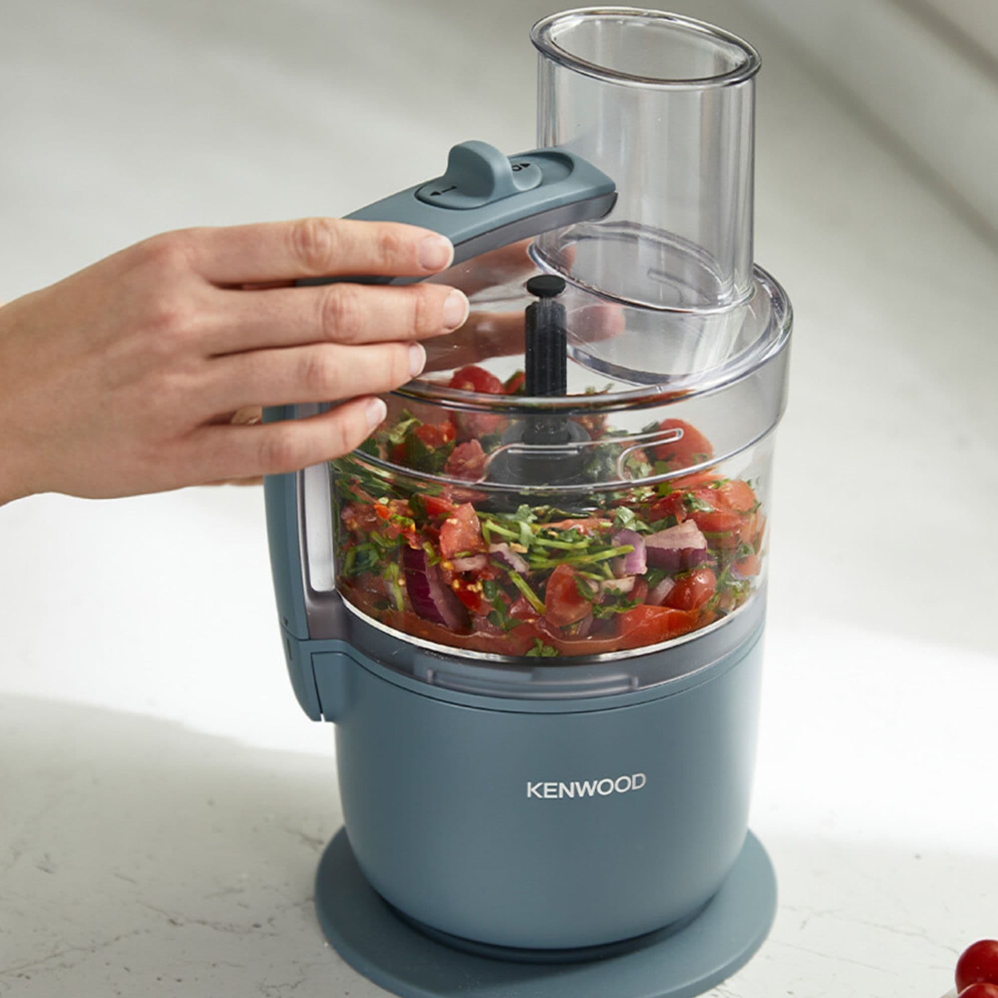 Kenwood MultiPro Go FDP22130GY Food Processor Storm Blue Kitchen